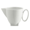 MILK JUG WHITE, DIAGONO