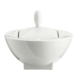 SUGAR BOWL WITH LID, DIAGONO