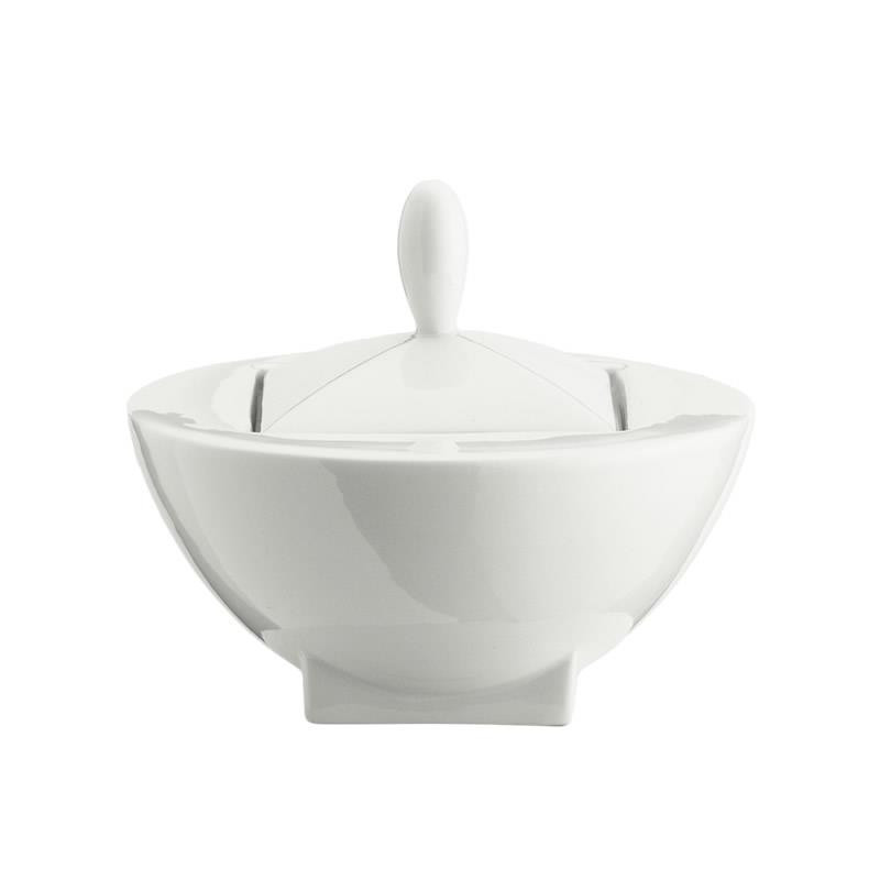 SUGAR BOWL WITH LID, DIAGONO