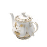 TEAPOT FOR 6 WITH LID, GOLD COLLECTION