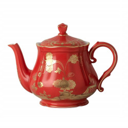 TEAPOT FOR 6 WITH LID, GOLD COLLECTION