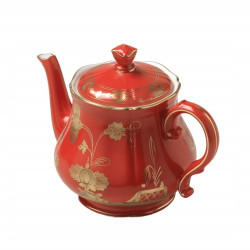 TEAPOT FOR 6 WITH LID, GOLD COLLECTION