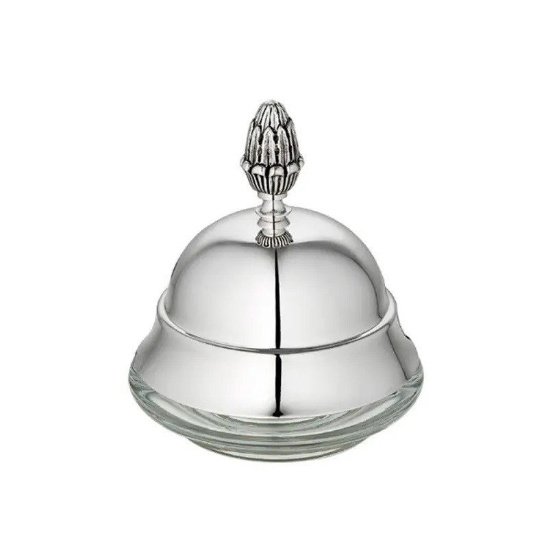 SINGLE BUTTER DISH, MALMAISON SILVER ALLOY 4224750