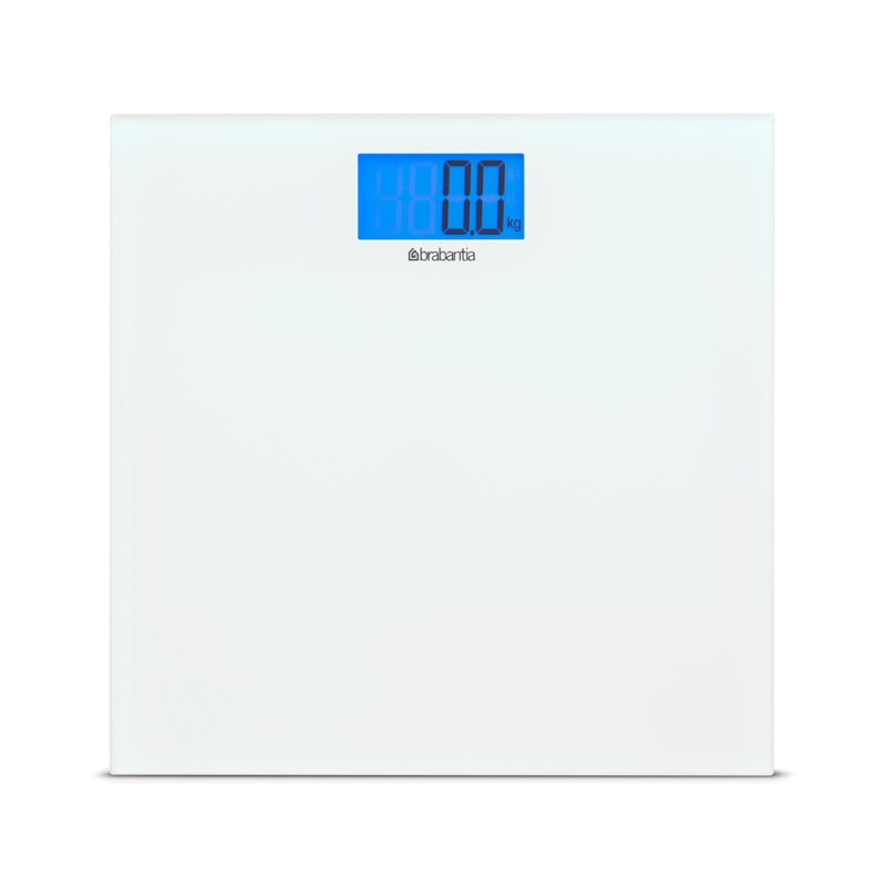 BATHROOM SCALE, WHITE