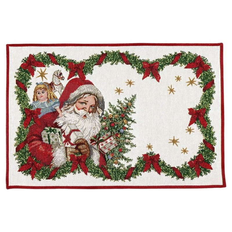 TOYS FANTASY GOBELIN SANTA CLAUS PLACEMAT 32 x 48 CM