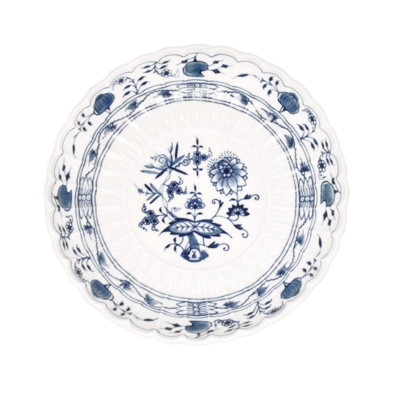 ROUND SERVING DISH 21 CM BLUE ONION 00430/800101