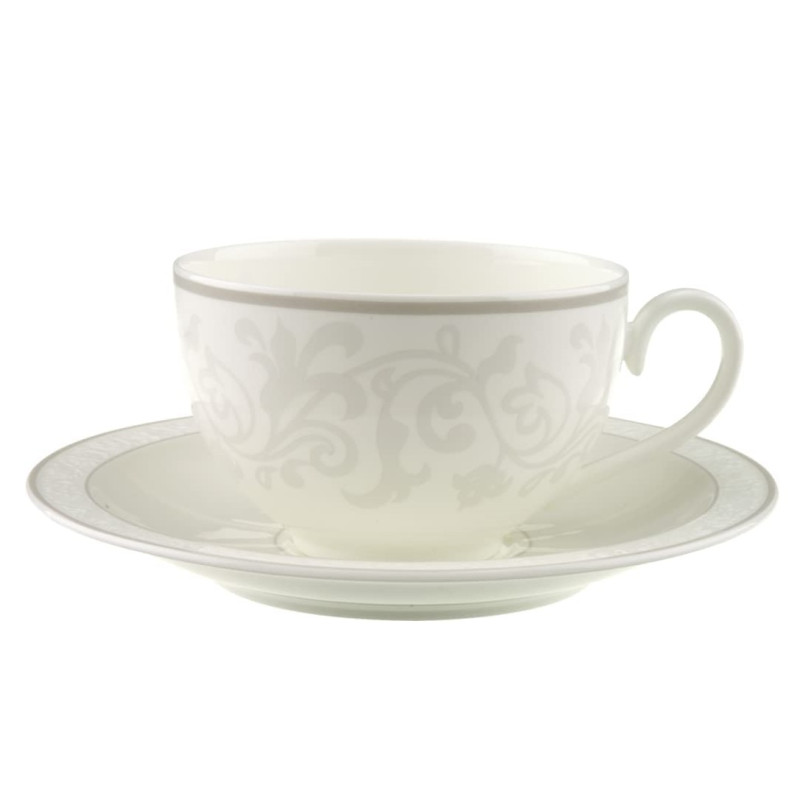 BREAKFAST WITH SAUCER, GRAY PEARL 10-4392-1240/1250