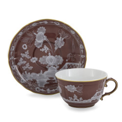 TEA CUP WITH SAUCER, ORIENTE ITALIANO