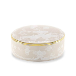 ROUND CONTAINER WITH LID, ORIENTE ITALIANO