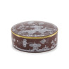 ROUND CONTAINER WITH LID, ORIENTE ITALIANO