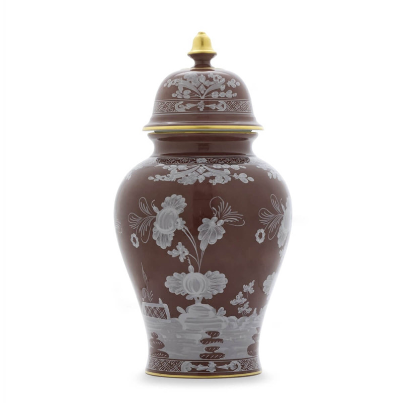 38 CM POTICHE VASE, ORIENTE ITALIANO