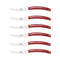 SET OF 6 STEAK KNIVES, CONVIVIO NOVO