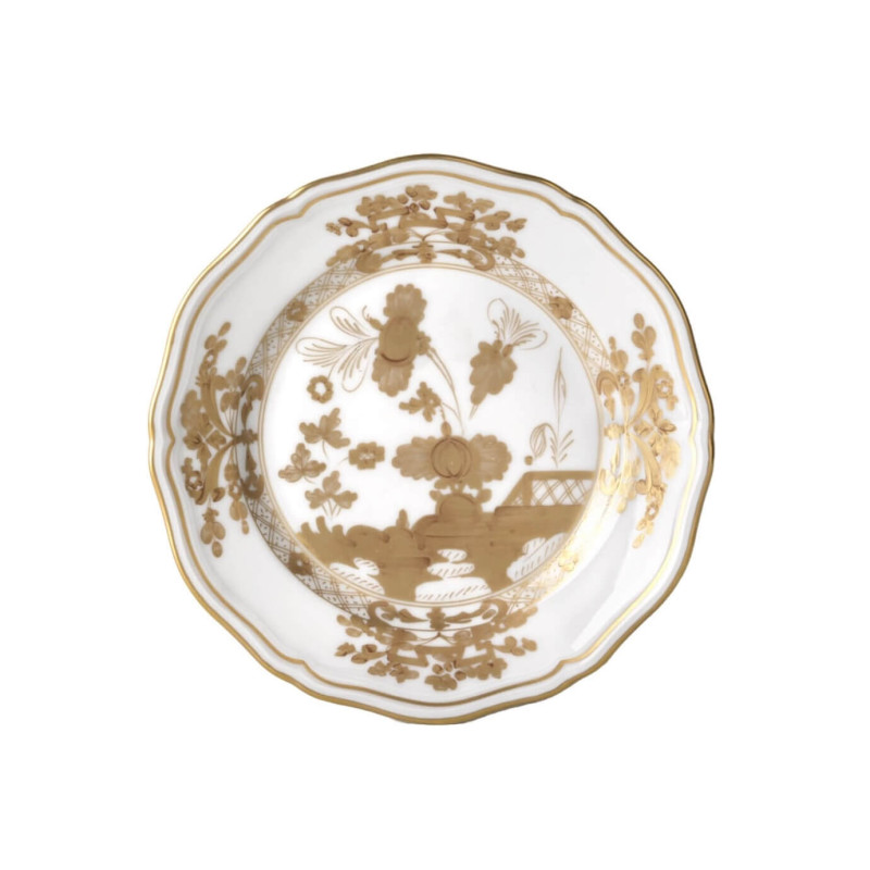 17 CM BREAD PLATE, GOLD COLLECTION