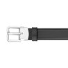 REVERSIBLE LEATHER BELT, BLACK/BROWN