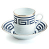 TAZZA CAFFE CON PIATTINO, LABIRINTO