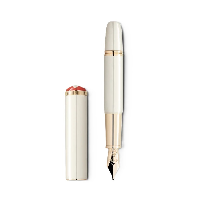 FOUNTAIN HERITAGE PEN, F, R&N BABY IVORY