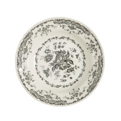 23 CM SOUP PLATE, ROSE