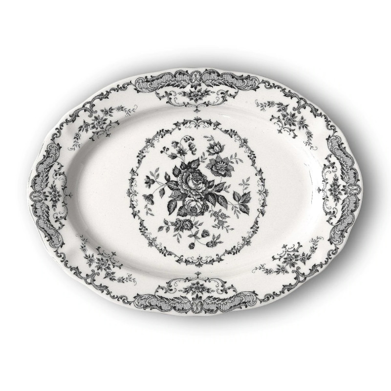 OVAL PLATTER 30.5 CM, ROSE