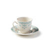 TEA CUP WITH SAUCER, ROSE