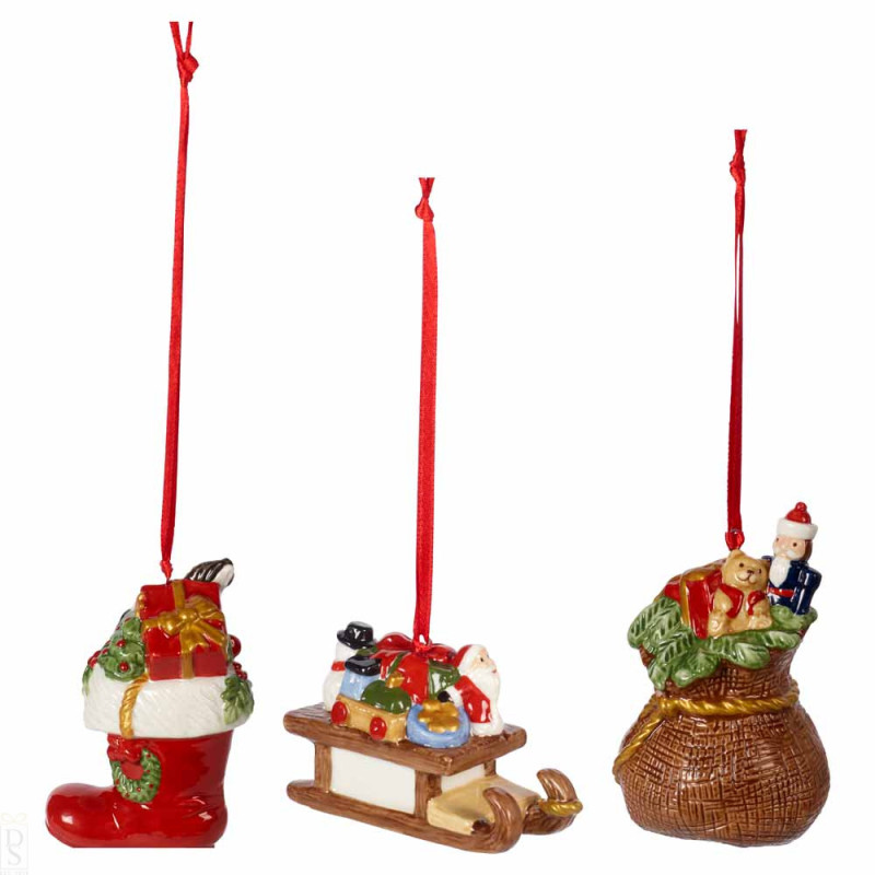 NOSTALGIC ORNAMENTS SET OF 3 GIFT ORNAMENTS