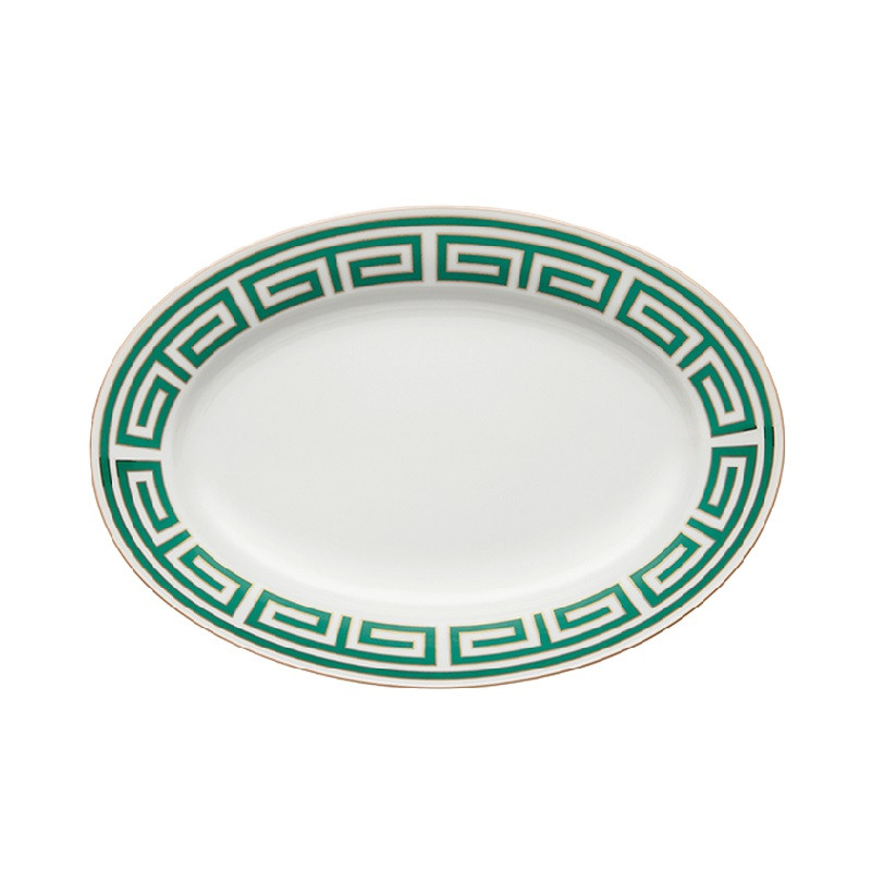 34 CM OVAL TRAY, LABIRINTO