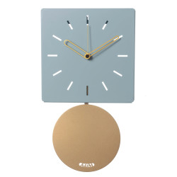 GRACE PENDULUM WALL CLOCK 3912C12 SEA GREEN