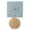 GRACE PENDULUM WALL CLOCK 3912C12 SEA GREEN