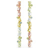 GEMA DROP EARRINGS, MULTICOLORED, GOLD TONE PLATED 5705809