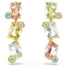 GEMA DROP EARRINGS, MULTICOLOR, GOLD TONE PLATED 5714815