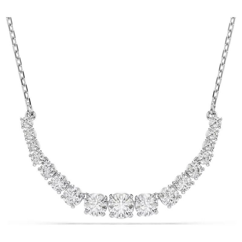 MATRIX NECKLACE, WHITE, RHODIUM PLATED 5705396