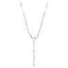 COLLANA A Y CONSTELLA, CRYSTAL PEARL, BIANCO, PLACCATA RODIO 5711830