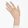 MATRIX PEARL BRACELET, WHITE, RHODIUM PLATED 5689625