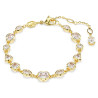 IMBER BRACELET, WHITE, GOLD TONE PLATED 5705471