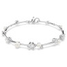 BRACCIALE TENNIS CONSTELLA, CRYSTAL PEARL, BIANCO, PLACCATO RODIO 5707511