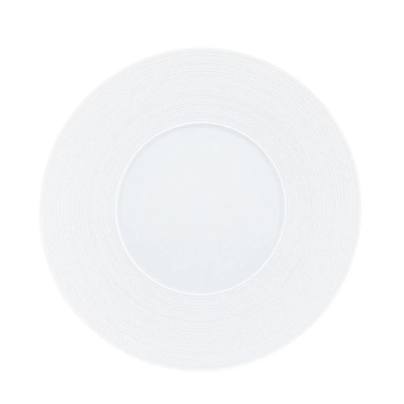 PIATTO PIANO 27 CM, HEMISPHERE BIANCO