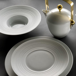 PIATTO PIANO 27 CM, HEMISPHERE BIANCO