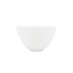 COPPETTA 13 CM, HEMISPHERE BIANCO SATINATO