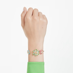IDYLLIA BRACELET, MULTICOLORED, GOLD TONE PLATED 5717156