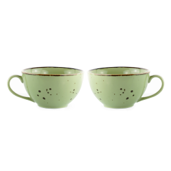 SET OF 2 BREAKFAST CUPS...