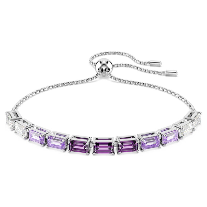 MATRIX: BRACELET, PURPLE, RHODIUM PLATED 5707199