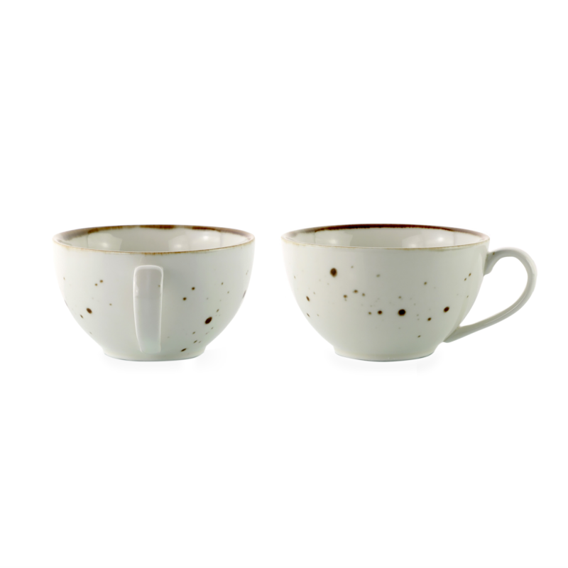 SET OF 2 BREAKFAST CUPS COTTAGE IVORY 724022