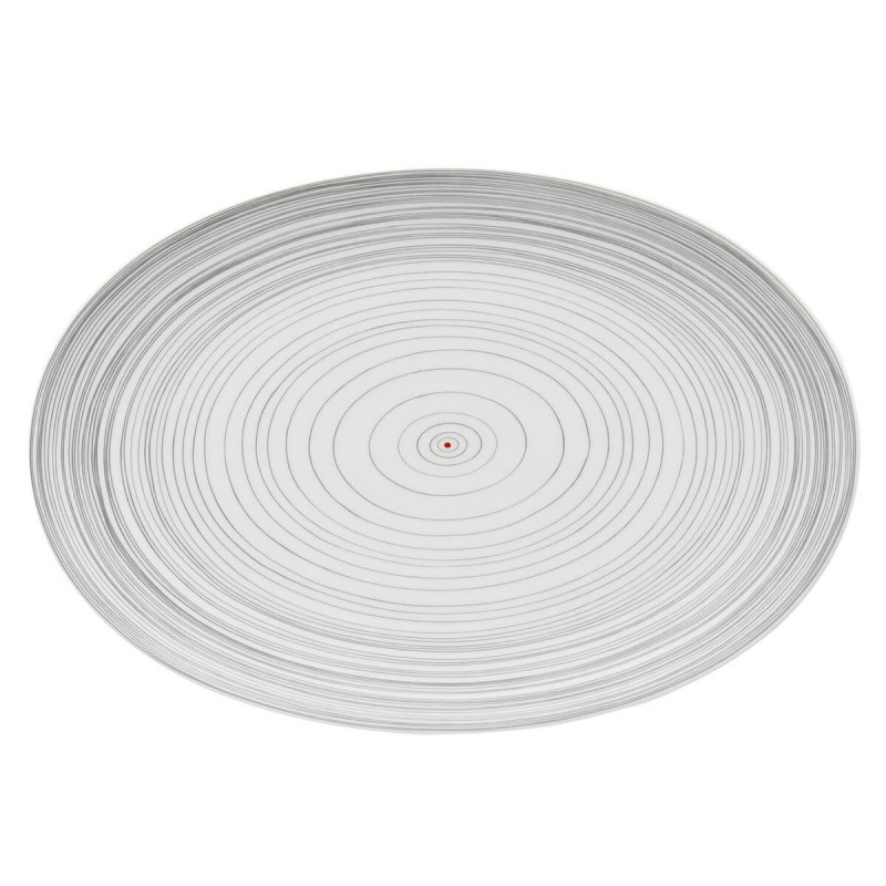OVAL TRAY 38 CM, TAC GROPIUS STRIPES
