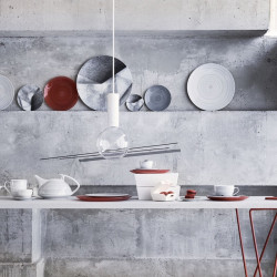 OVAL TRAY 38 CM, TAC GROPIUS STRIPES