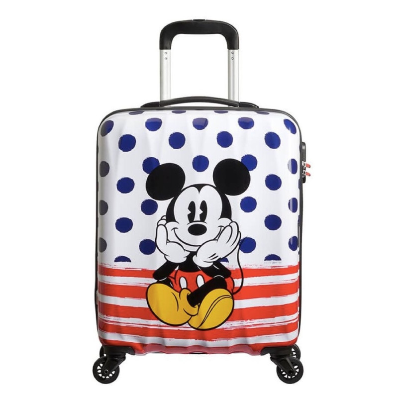 TROLLEY 55 CM, MICKEY MOUSE BLUE DOTS, DISNEY