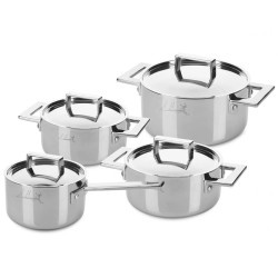 PADELLA INOX CON COPERCHIO, ATTIVA