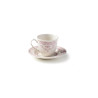 TEA CUP WITH SAUCER, PINK ROSE, BID0052