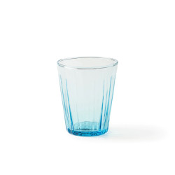 SET OF 6 DRINK GLASSES BLUE...