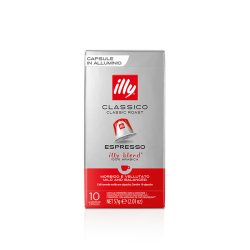 ILLY CAPSULES COMPATIBLE WITH NESPRESSO 10 PIECES - CLASSIC 22698